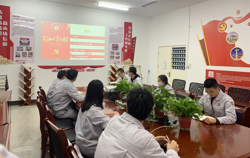 【学习贯彻党的二十大精神】yl6776永利集团有限下层党组织掀起学习党的二十大精神热潮-yl6776永利集团