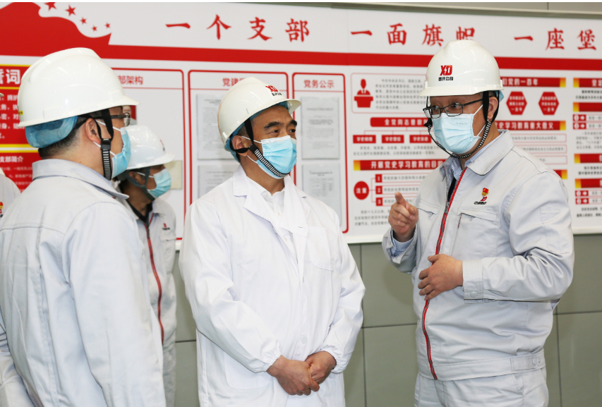 中国西电集团党委副书记韩兵调研yl6776永利集团有限-yl6776永利集团
